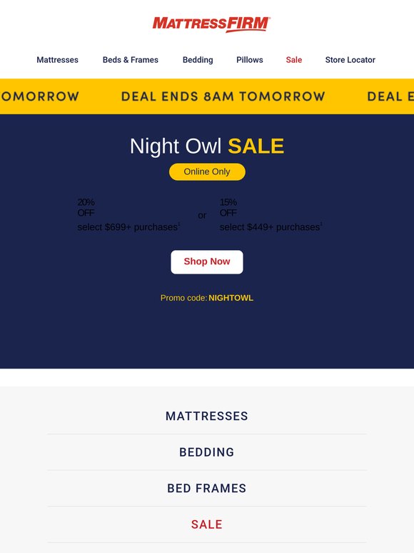 Your sleep upgrade awaits