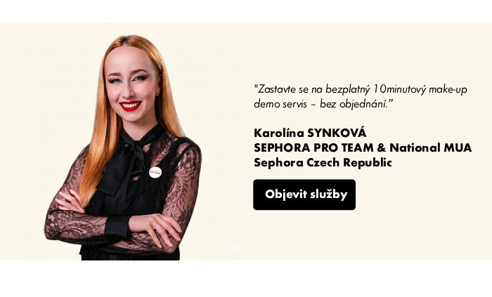 Služby v prodejnách ≡ SEPHORA