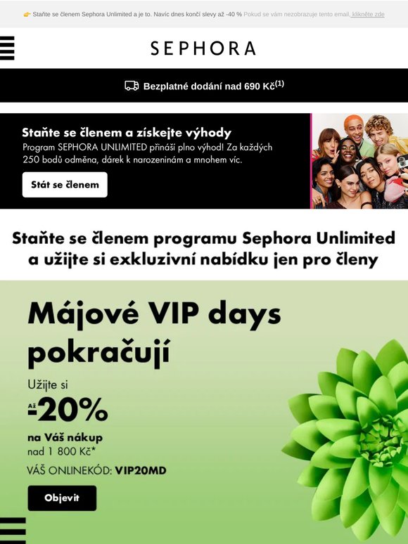 —, chcete online VIP nabídku a extra výhody? 💚