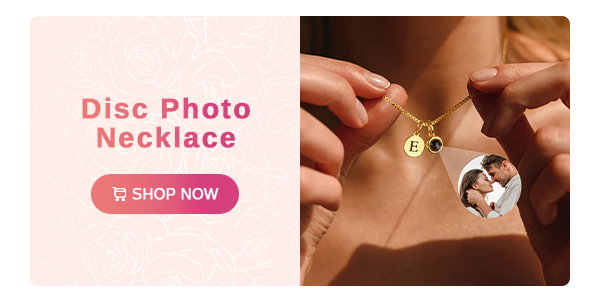 Disc Photo Necklace