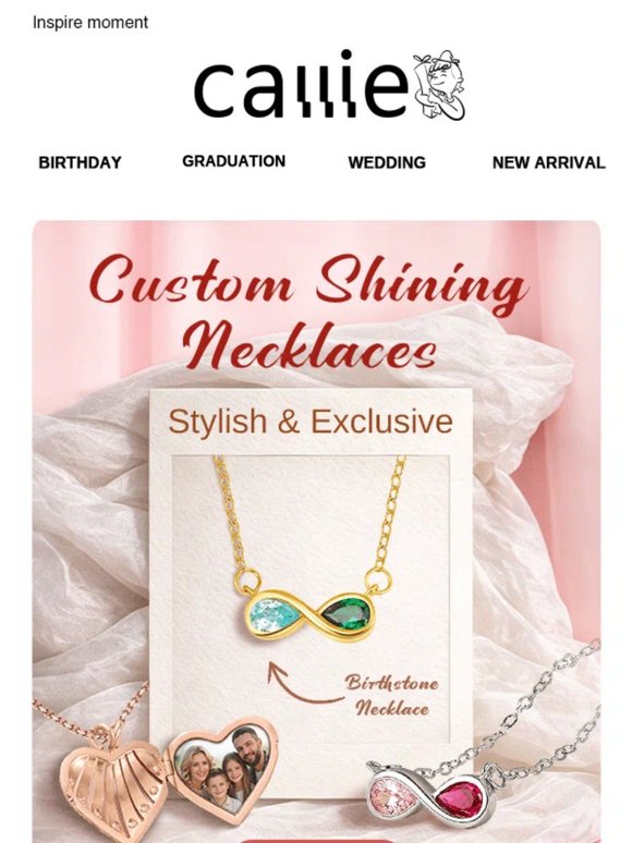 New Arrival: Beautiful Custom Necklaces