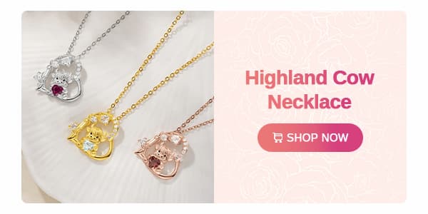 Highland Cow Necklace
