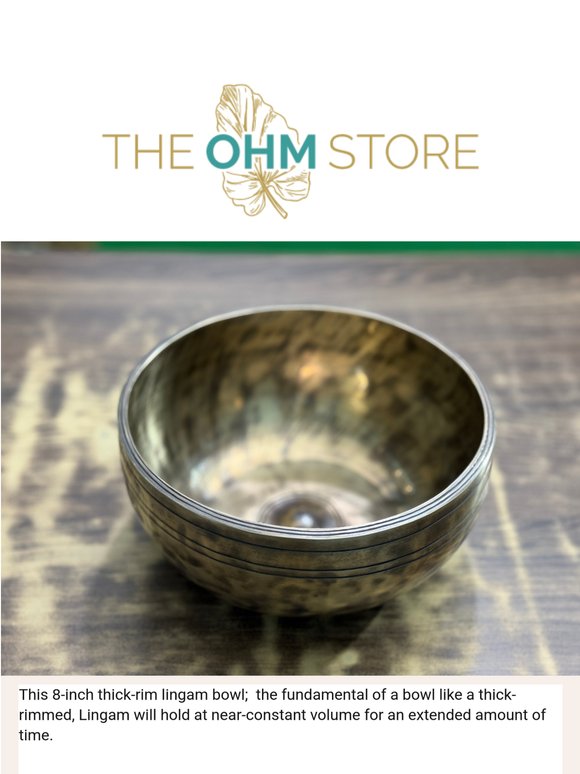 [8in Lingam Bowl] Released Now Available