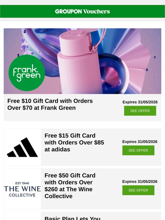 $50 wine gift card inside — plus 3 exclusives