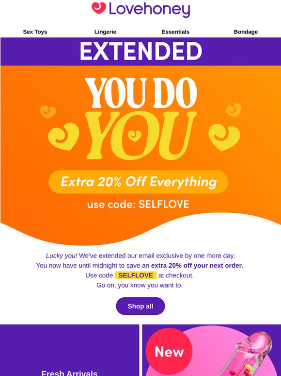 Claim your EXTRA 20% off everything [ENDS MIDNIGHT] 💰