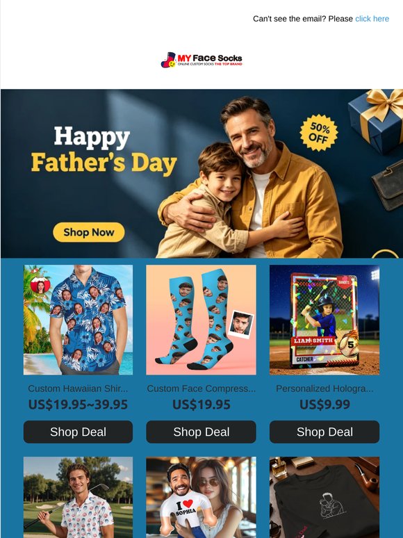 ❤️ Show your appreciation this Father's Day