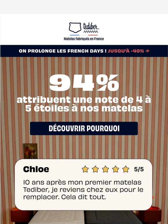 MATELAS | Il met tout le monde d'accord