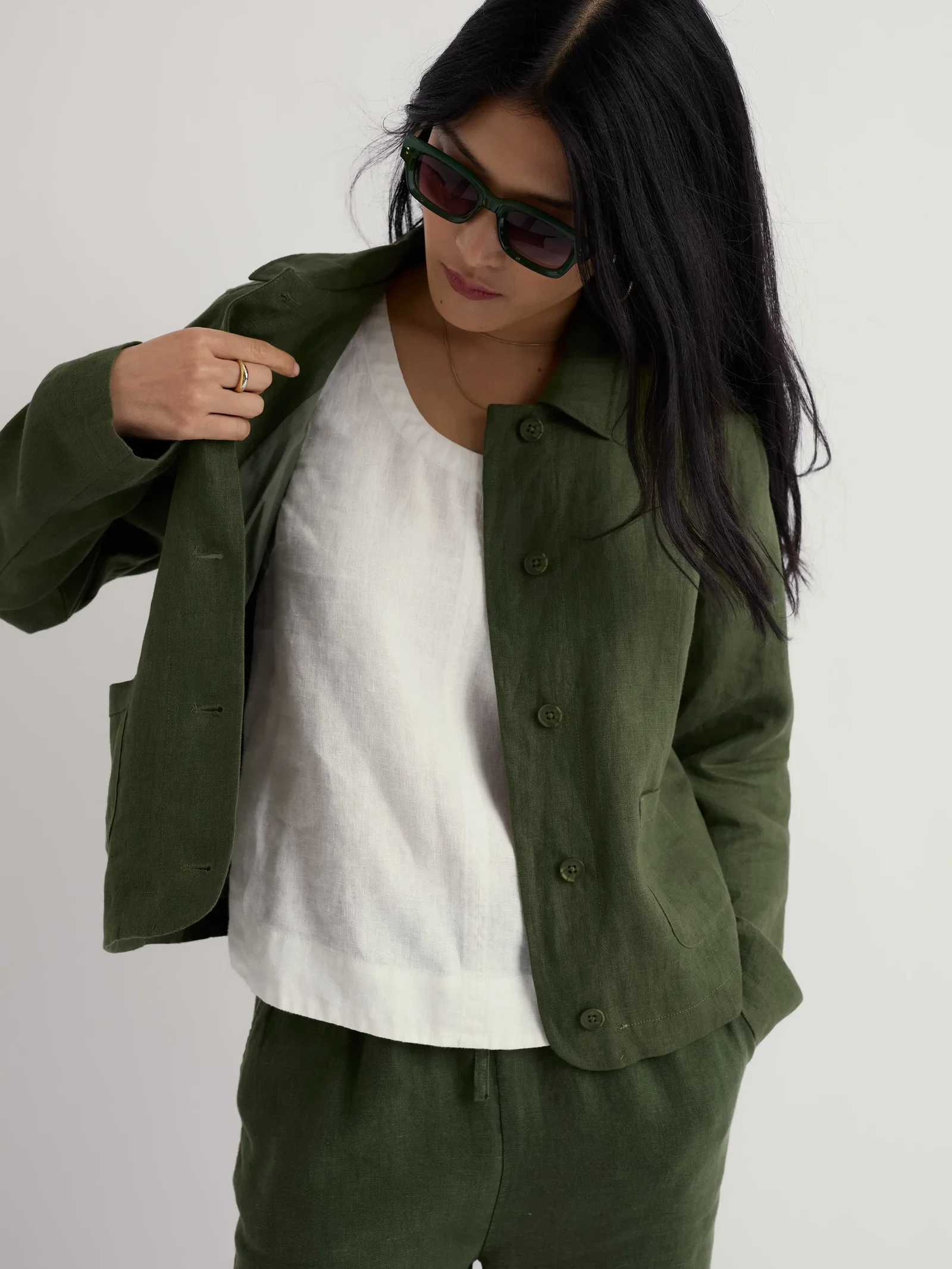 Arame Linen Jacket