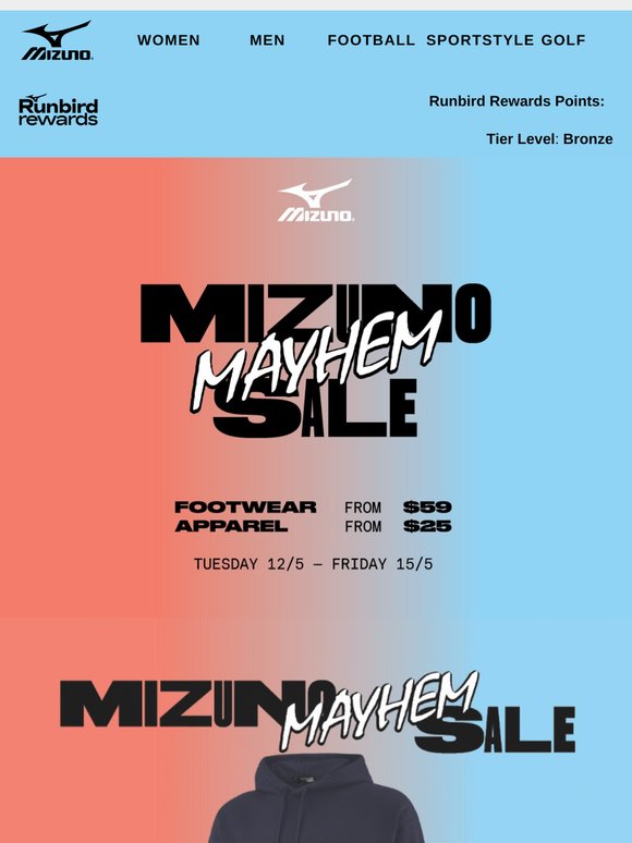 Mizuno Mayhem