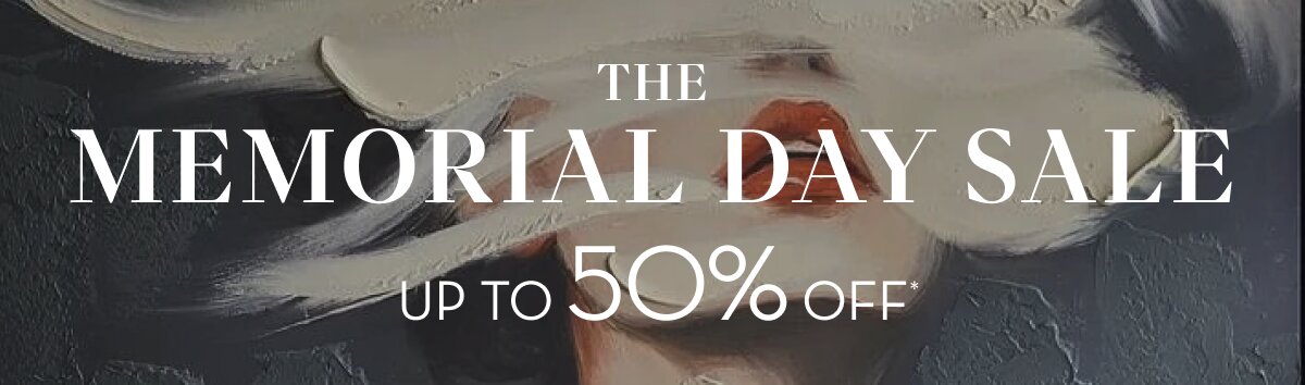 Memorial Day Sale is live: up to 50% off