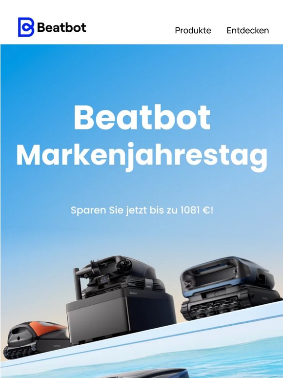 Beatbot Markentag ist da! Bis zu 1081 € Rabatt + NEUE Pakete!