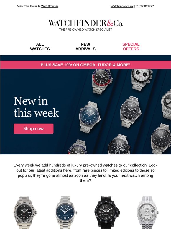 This week’s latest arrivals