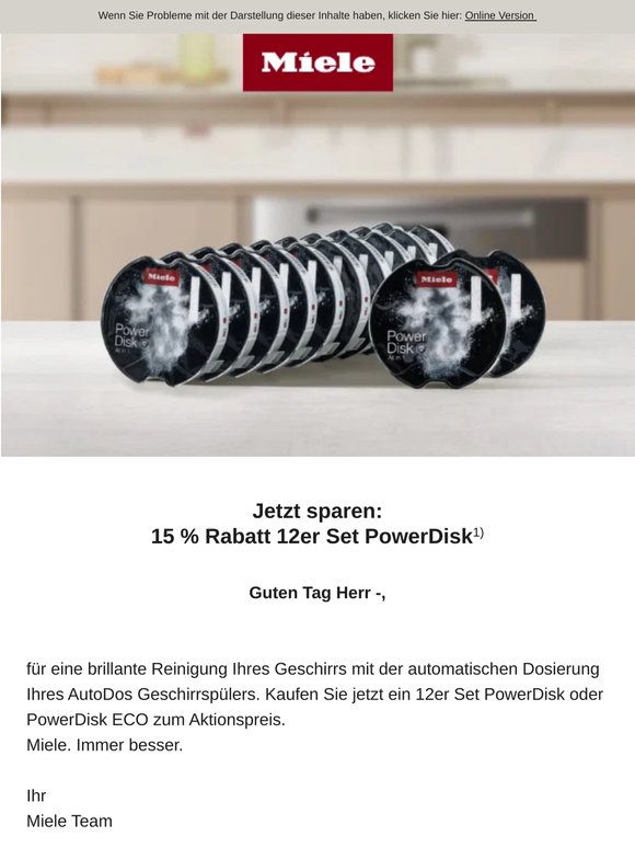 12 Stück PowerDisk – jetzt 15 % sparen