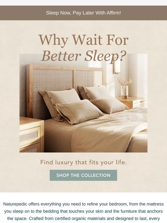 The bed you’ve been waiting for