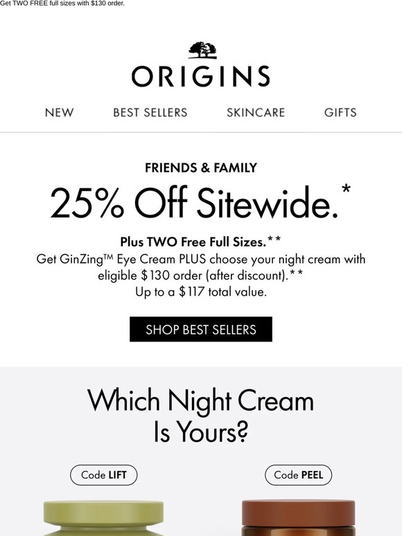 Skincare sale, but make it better 👇🏽