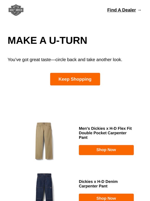 Your items are still available