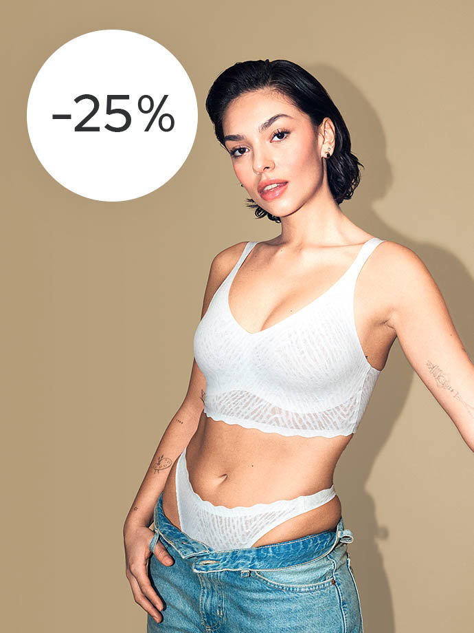 Zero Feel Bliss Bralette herausnehmbare Pads für Damen
