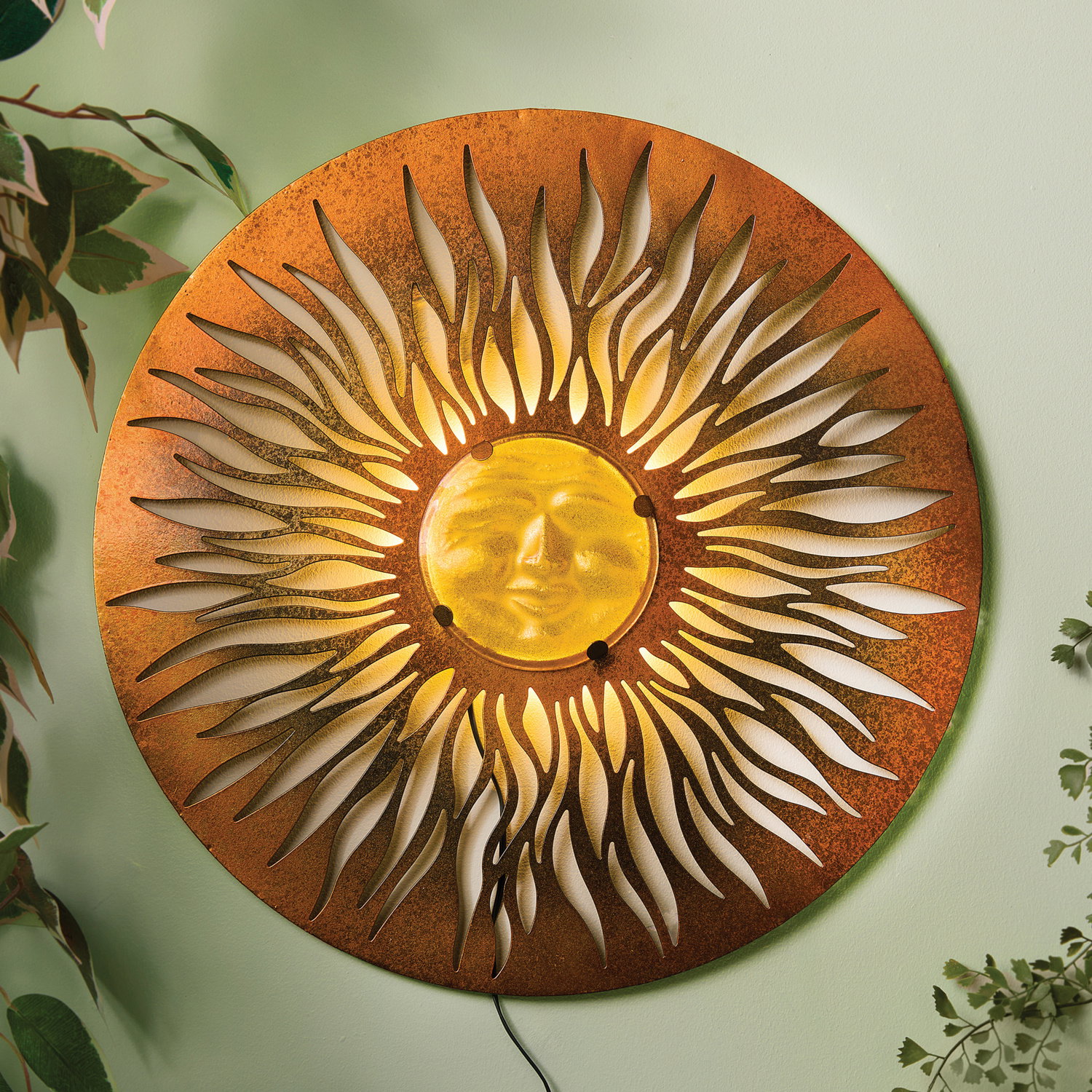 Soleil mural solaire