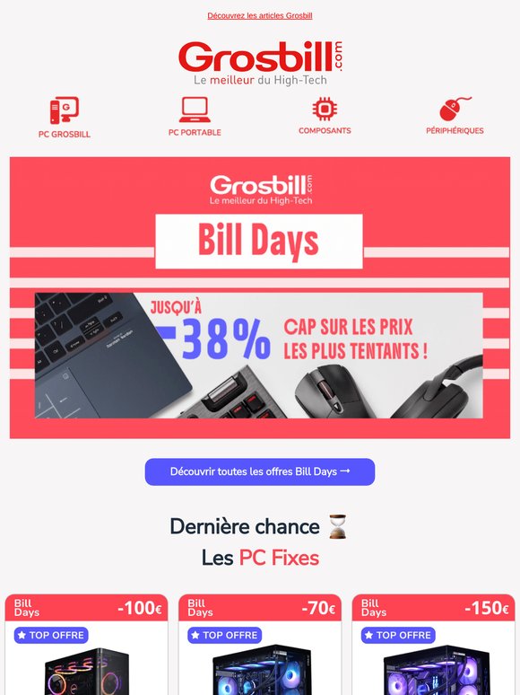 🚨 Dernières heures pour en profiter 🚨