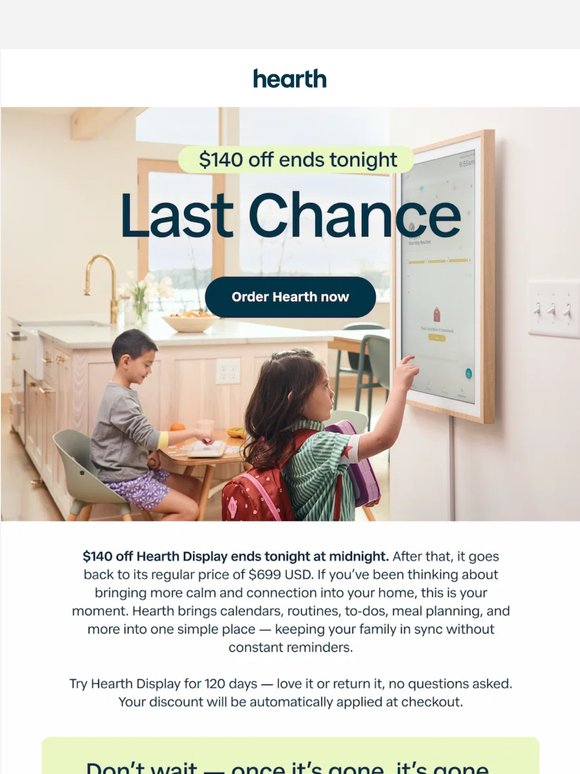 🚨 Last chance — ends tonight 🚨