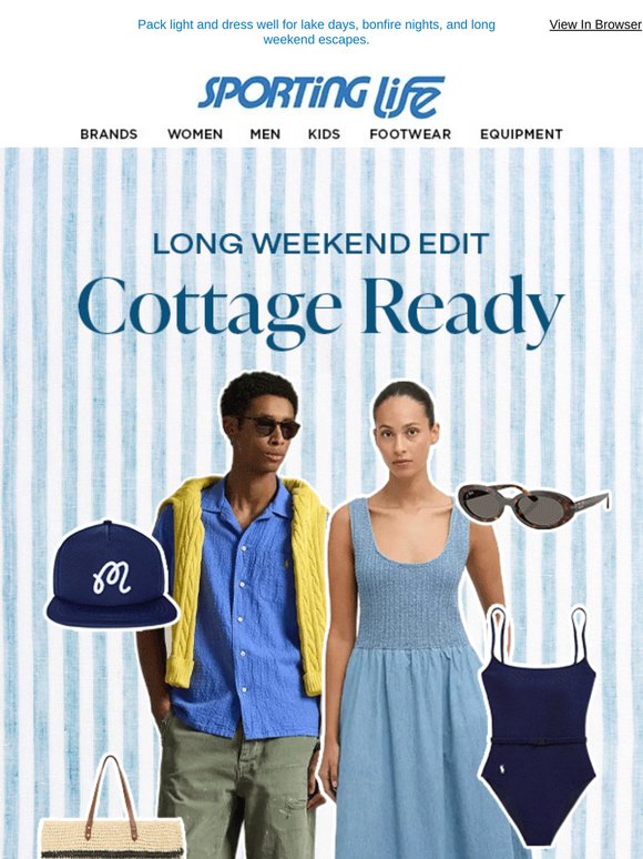 Cottage Long Weekend Style Starts Here