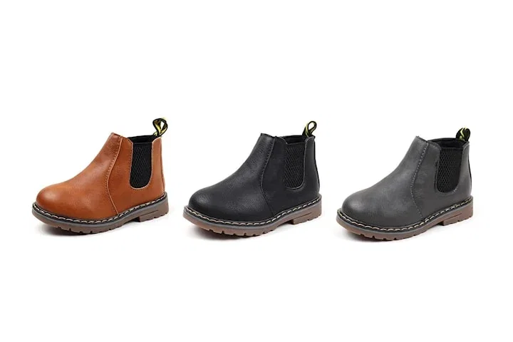 Klassiske sklisikre Chelsea-boots til barn