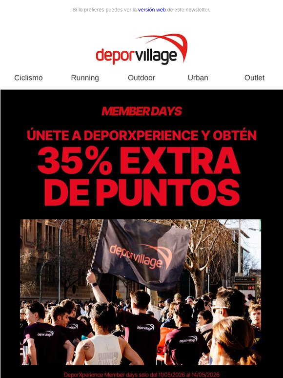 Obtén un 35 % extra en puntos en todas tus compras. 💥
