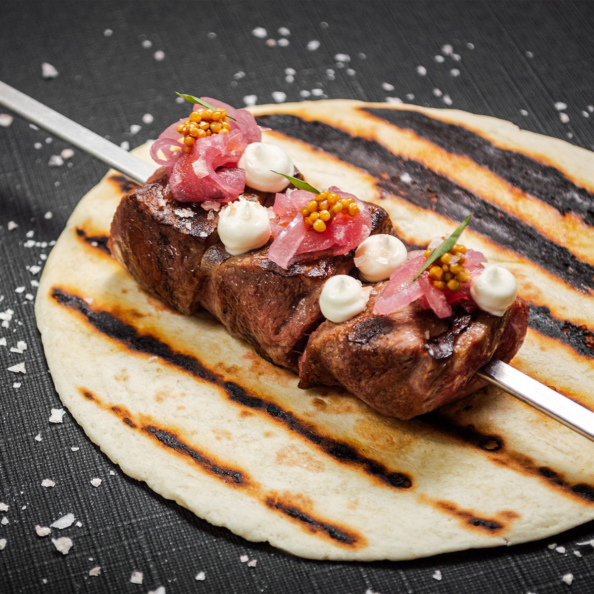 BBQ Steak Schaschlik