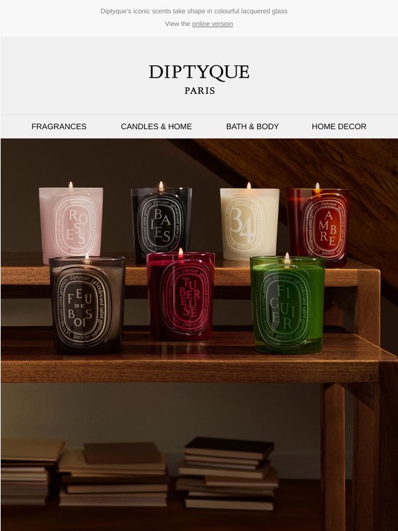 Rediscover the medium candle collection