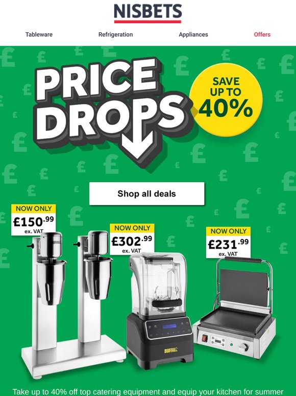 Price Drops across bestsellers - save up to 40%