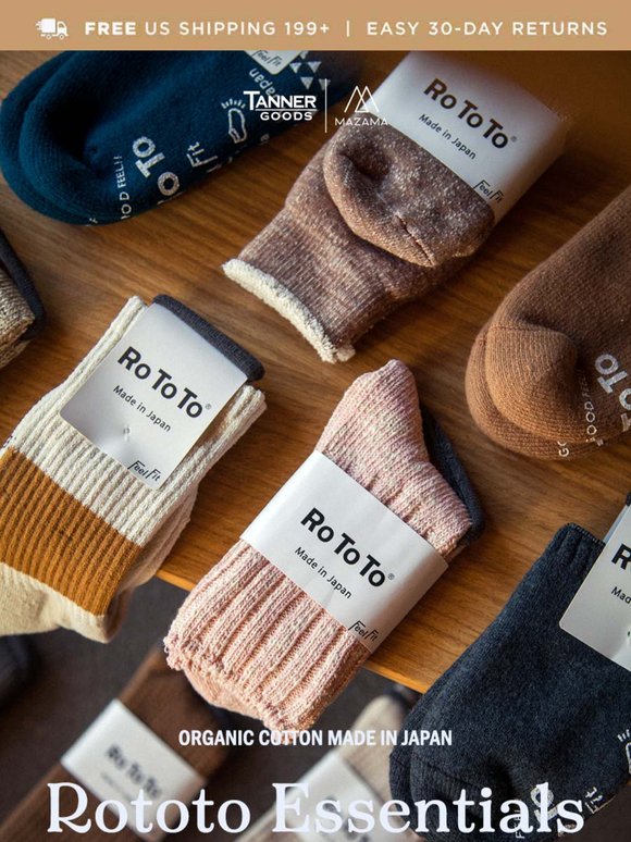Quality Meets Style: Discover RoToTo Socks!
