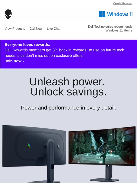 The gear you need. The savings you want.