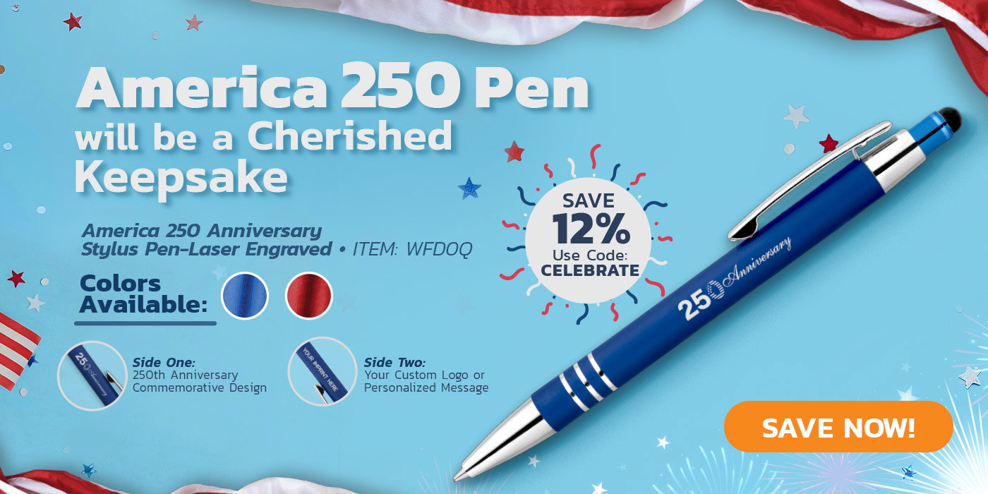 America 250 Anniversary Pen Will Be A Cherished Keepsake - Save Now