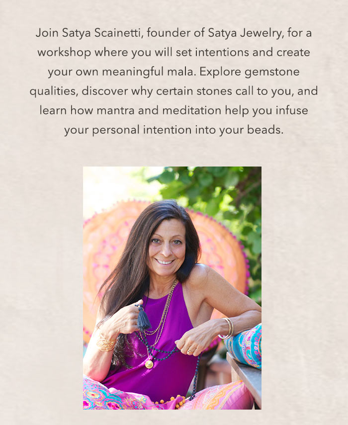 Join Satya at Kripalu May 29 to 31