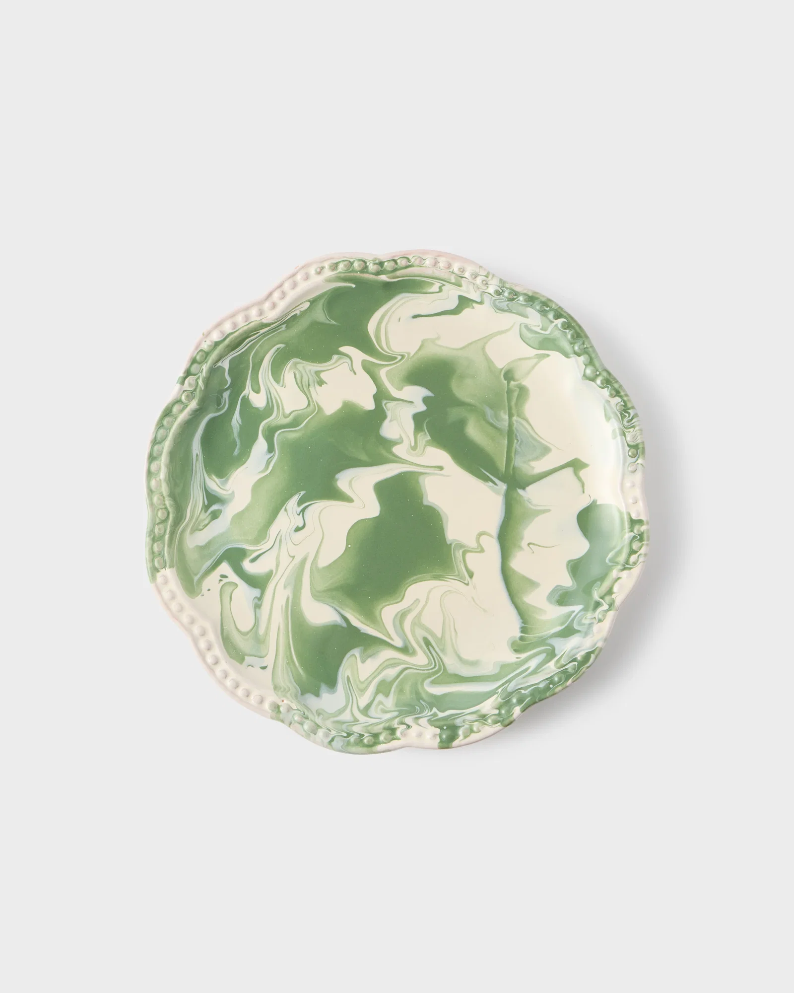 Image of Marbled Dessert Plate