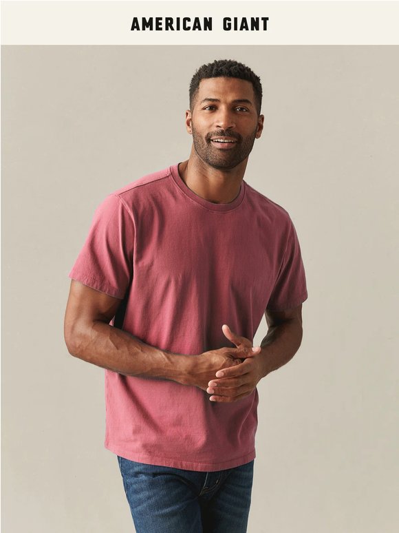 New Looks For The Midweight Tee
