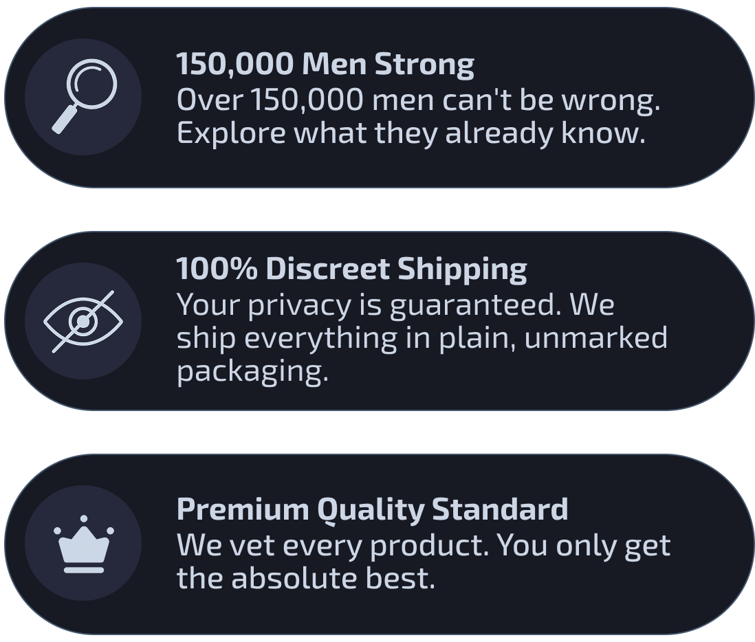 The Standard For Men's Wellness