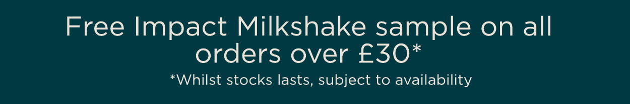 FREE IMPACT WHEY PROTEIN MILKSHAKE SAMPLE