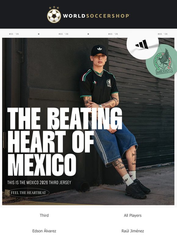 El Tri's newest kit 🇲🇽👕