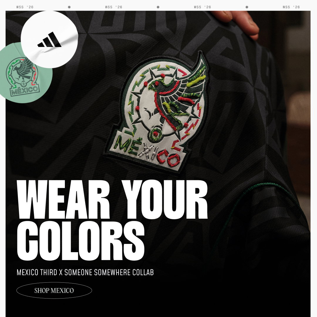 NEW adidas Mexico Third x Someone Somewhere