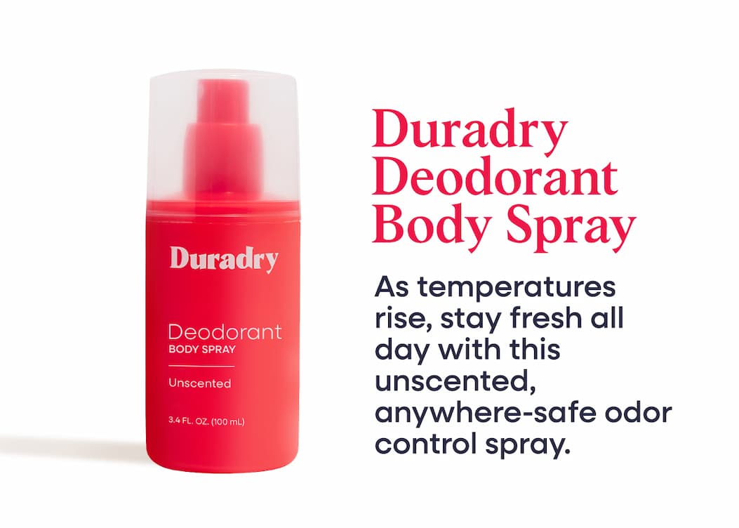 Duradry Deodorant Body Spray