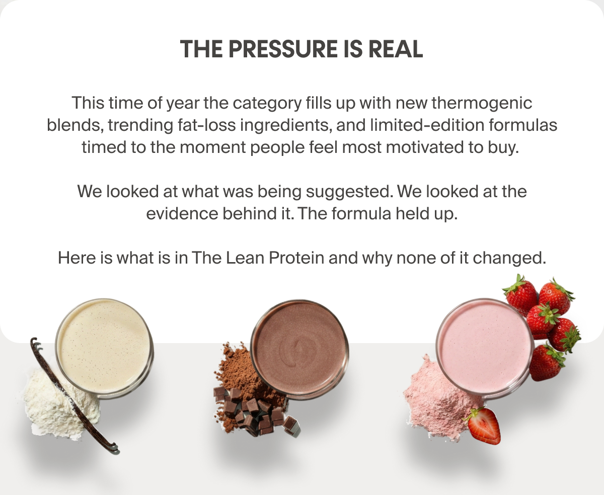 The pressure is real