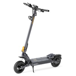 Ausom Gosoul 2 Electric Scooter, 1100W Motor, 48V 13Ah Battery, 10-inch Tires, 45km/h Max Speed, 70km Range, Front & Rear Disc Brake, Dual Swingarm Suspension, NFC Unlock