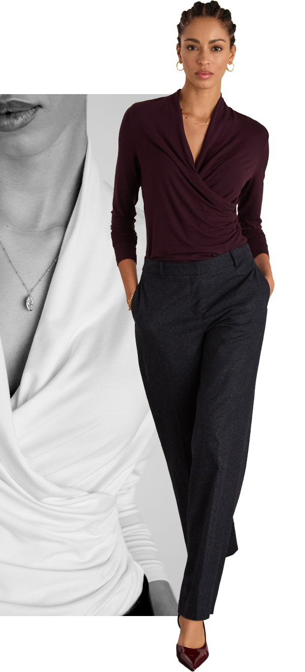 Gylda Wrap Top