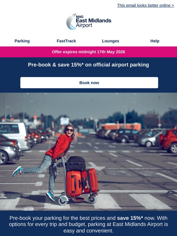 Book your airport parking with confidence