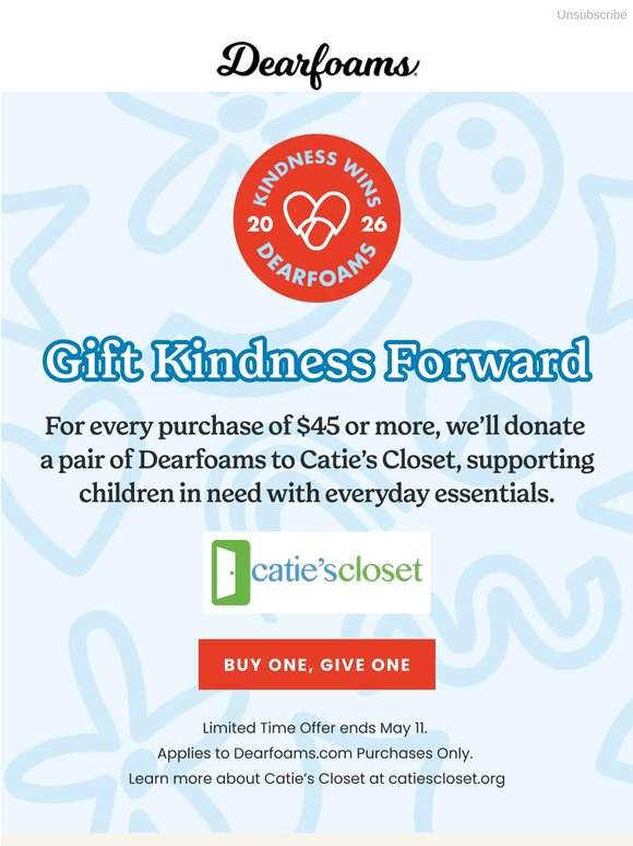 Last Chance to Give Comfort Forward