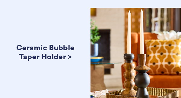 Ceramic Bubble Taper Holder >