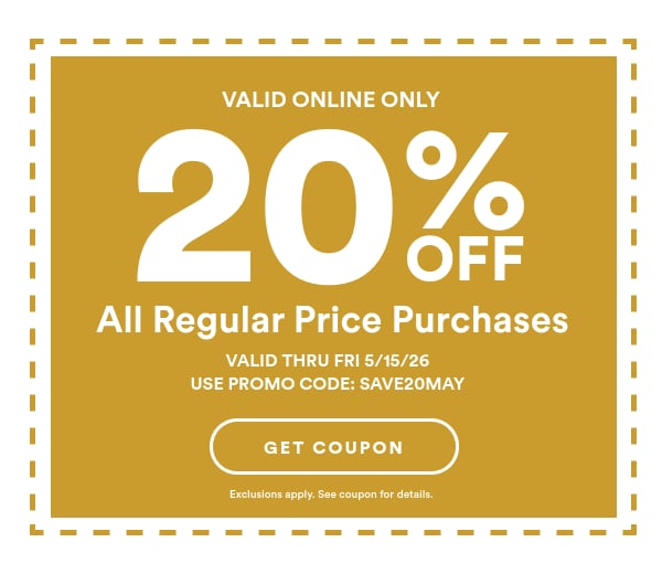 Coupon shown - Click here to get your coupon - Exclusions apply. See coupon for details.