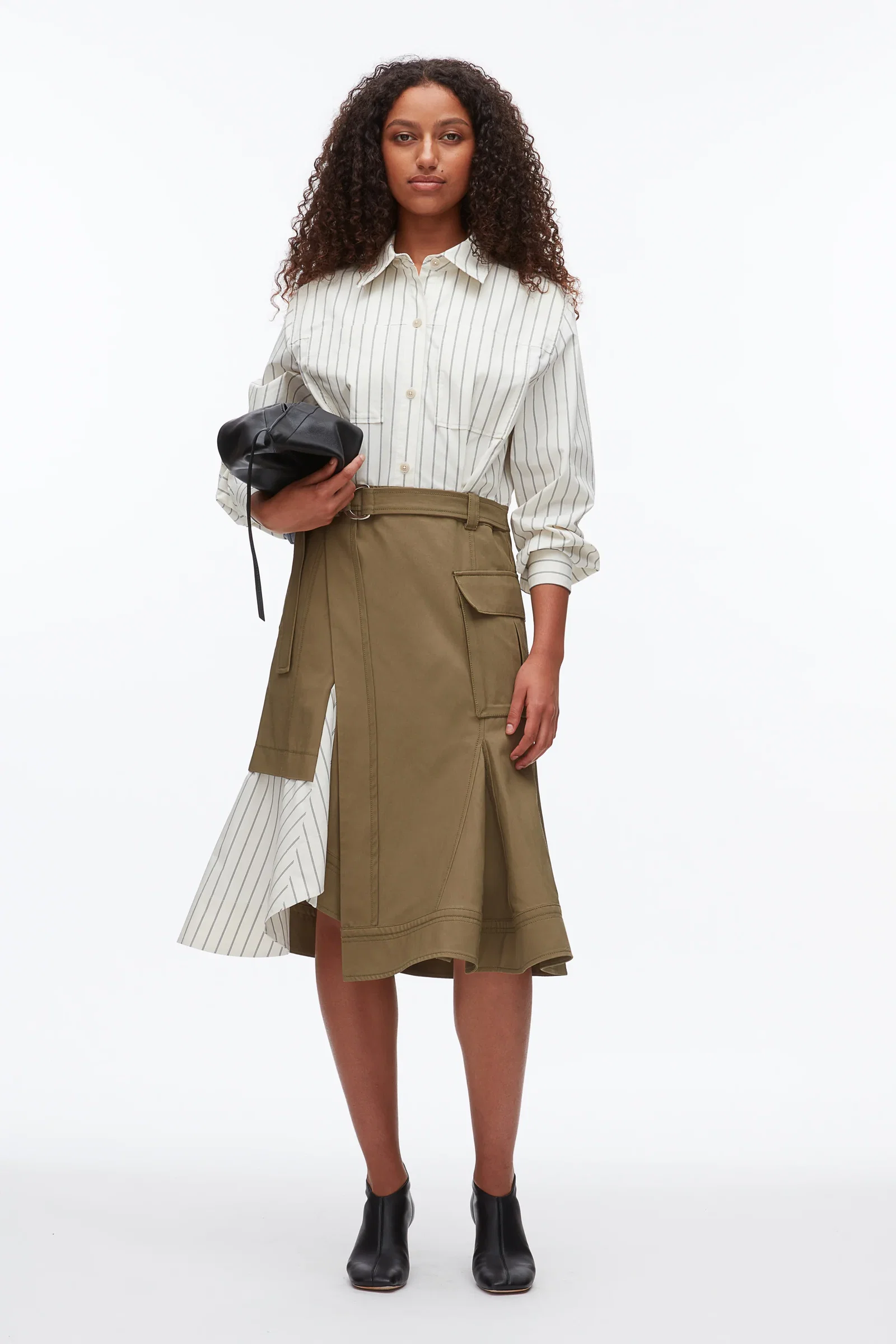 Image of Hybrid Utility Shirt Dress