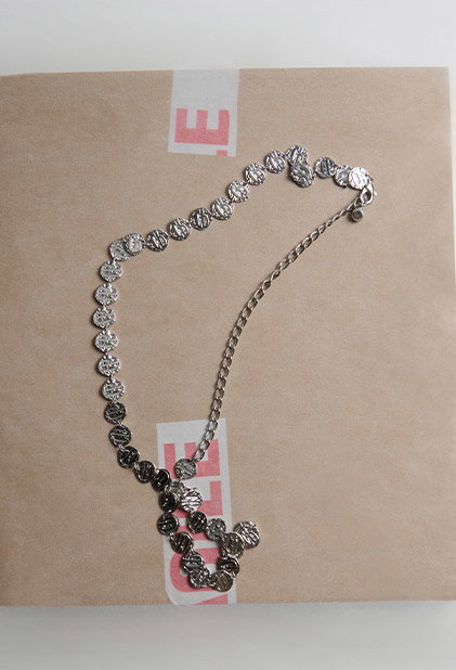 Ceinture chaîne dorée médaillons CP